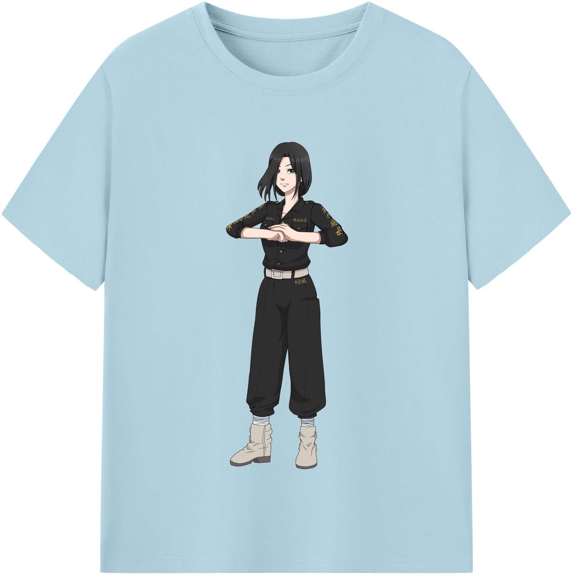 （画像用） 東京リベンジャーズ Tokyo Revengers 綿100％半袖Tシャツ（フロントプリント）